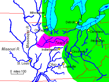 Formation of Ohio River